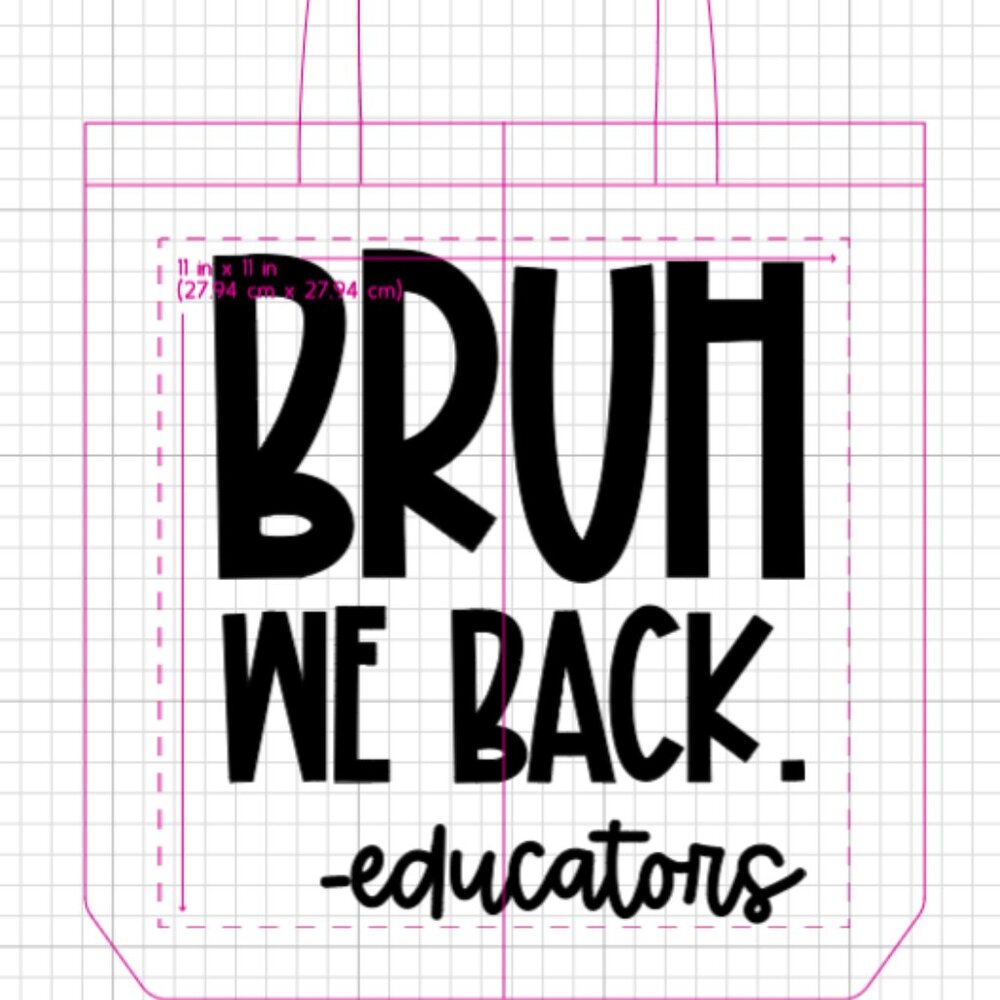 Teacher Tote (Customizable)